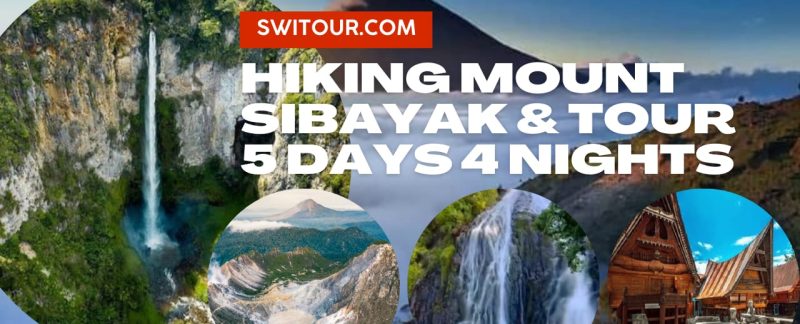 Hiking Mount Sibayak
